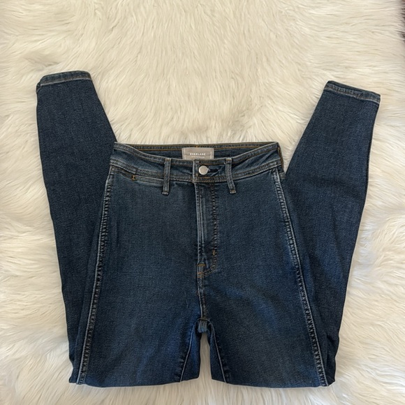 Everlane The Way High Skinny Blue Jeans 26 Regular - Picture 13 of 15